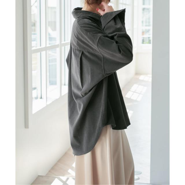 スピック＆スパン（Spick and Span）/《追加》コットンコーデュロイルーズシャツ