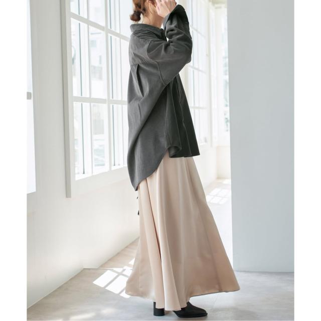 スピック＆スパン（Spick and Span）/《追加》コットンコーデュロイルーズシャツ