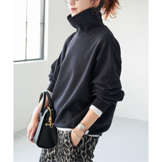 スピック＆スパン（Spick and Span）/《WEB限定 / 追加》裏毛ハイネックプルオーバー