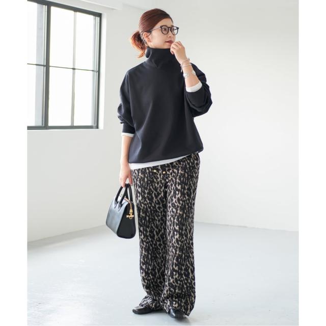 スピック＆スパン（Spick and Span）/《WEB限定 / 追加》裏毛ハイネックプルオーバー