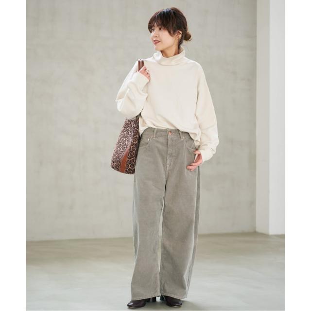 スピック＆スパン（Spick and Span）/《WEB限定 / 追加》裏毛ハイネックプルオーバー