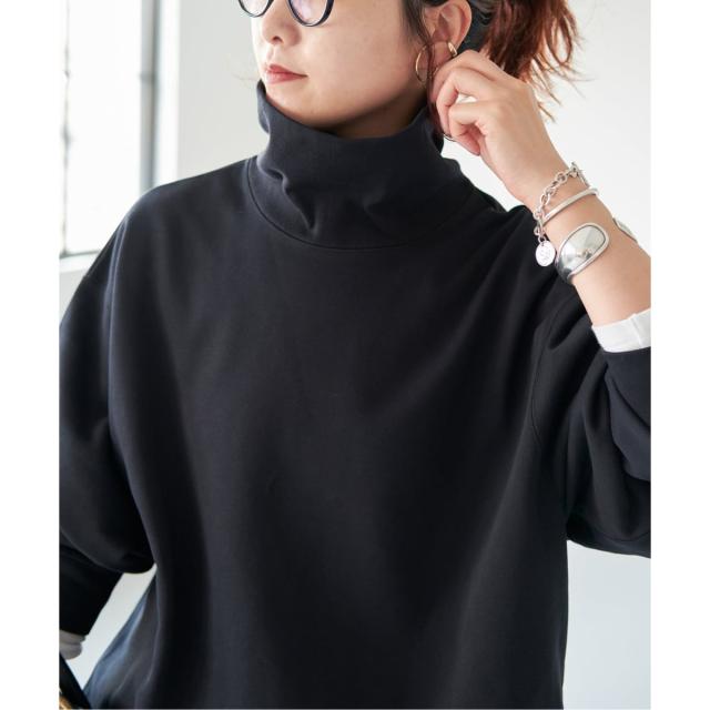 スピック＆スパン（Spick and Span）/《WEB限定 / 追加》裏毛ハイネックプルオーバー