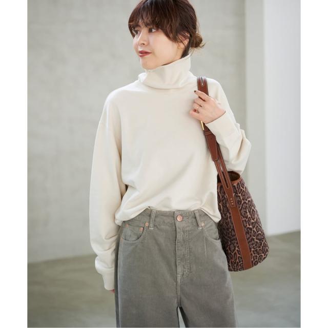 スピック＆スパン（Spick and Span）/《WEB限定 / 追加》裏毛ハイネックプルオーバー