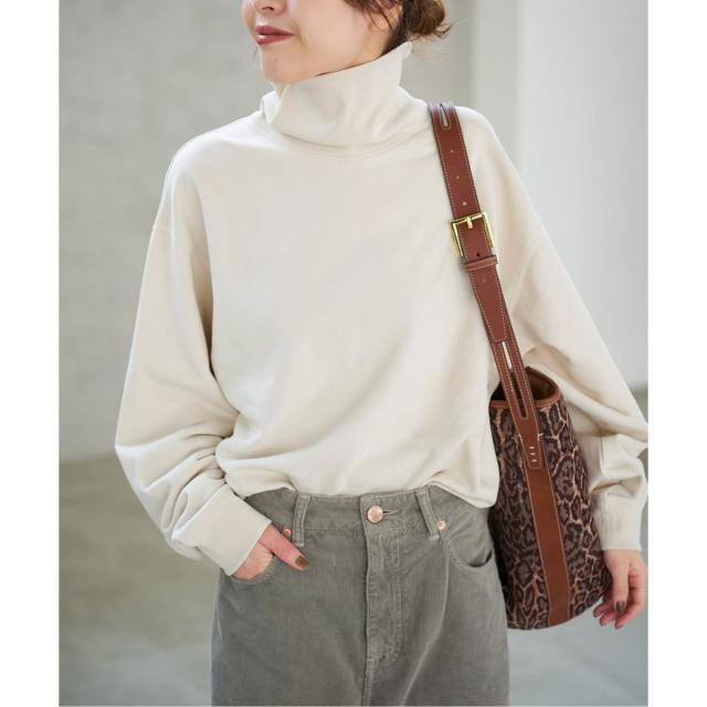 スピック＆スパン（Spick and Span）/《WEB限定 / 追加》裏毛ハイネックプルオーバー