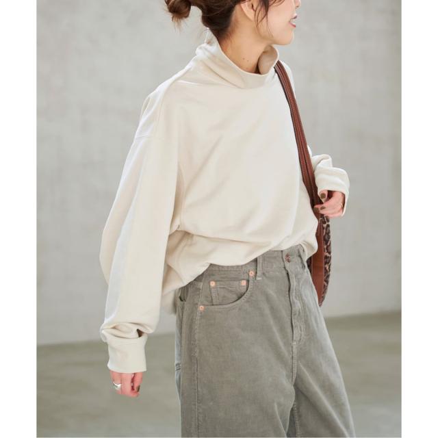 スピック＆スパン（Spick and Span）/《WEB限定 / 追加》裏毛ハイネックプルオーバー