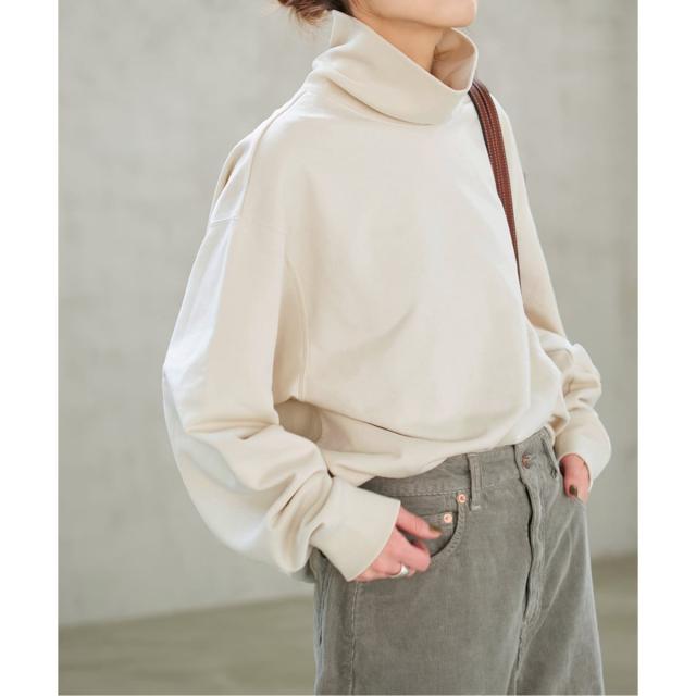 スピック＆スパン（Spick and Span）/《WEB限定 / 追加》裏毛ハイネックプルオーバー