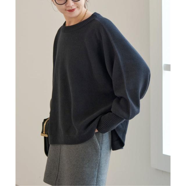 スピック＆スパン（Spick and Span）/《WEB限定 / 追加》 バルキーヤーンドルマンロングリブニット