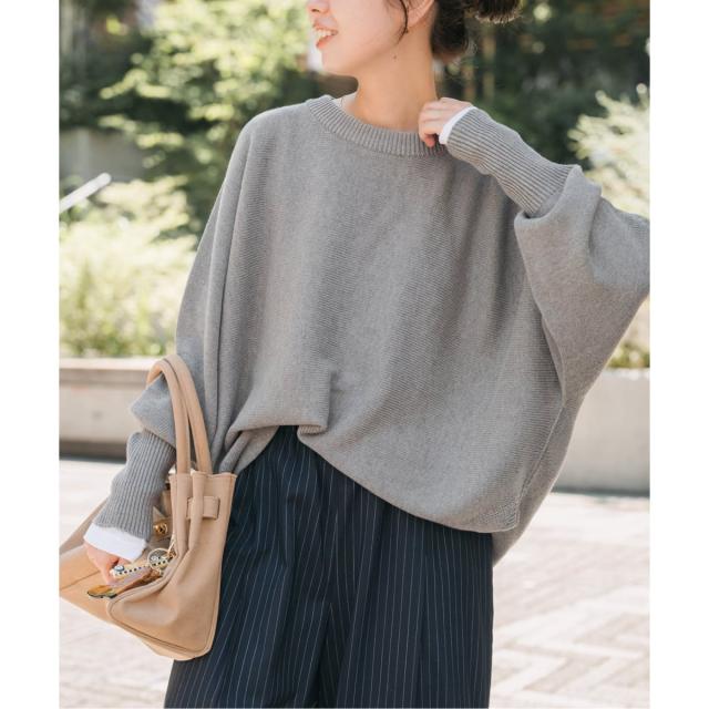 スピック＆スパン（Spick and Span）/《WEB限定 / 追加》 バルキーヤーンドルマンロングリブニット