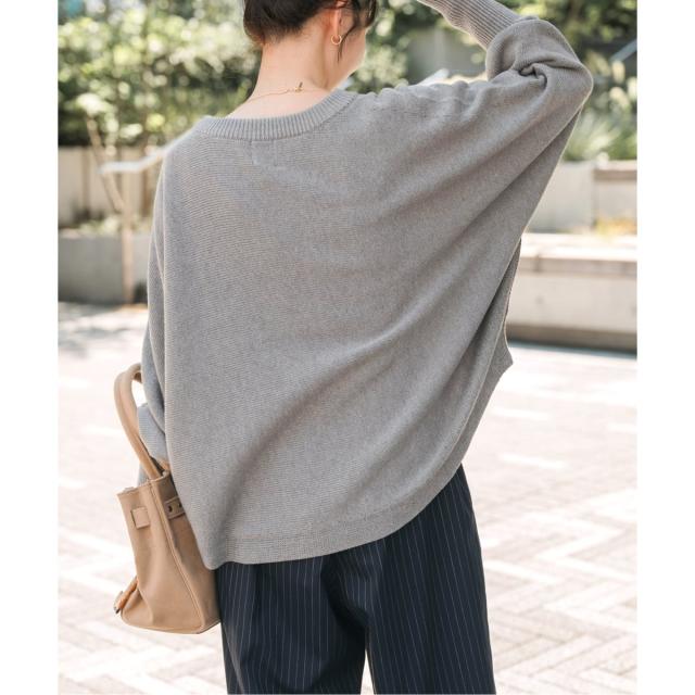 スピック＆スパン（Spick and Span）/《WEB限定 / 追加》 バルキーヤーンドルマンロングリブニット