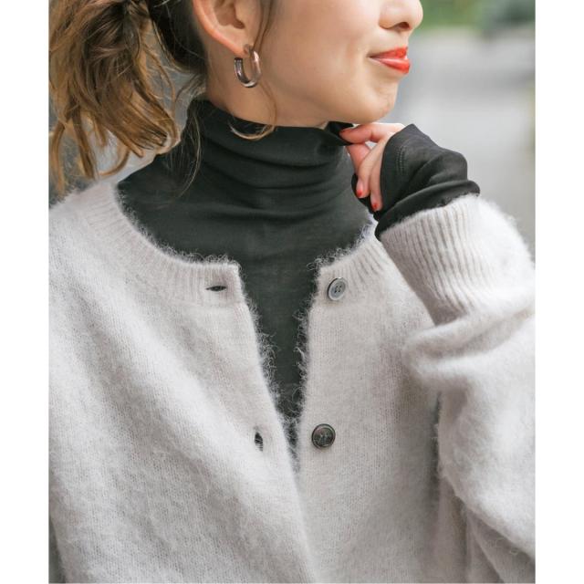 スピック＆スパン（Spick and Span）/《追加》シアーハイネックプルオーバー