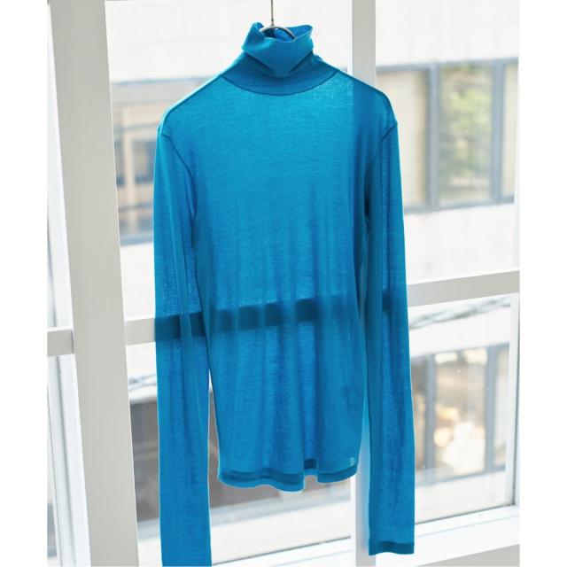 スピック＆スパン（Spick and Span）/《追加》シアーハイネックプルオーバー