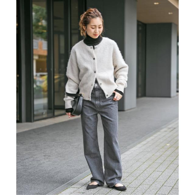 スピック＆スパン（Spick and Span）/《追加》シアーハイネックプルオーバー