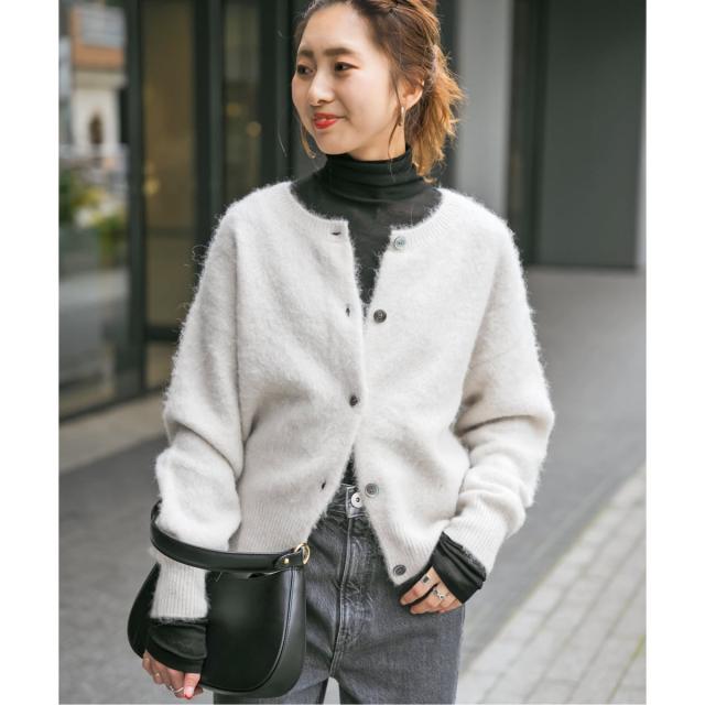 スピック＆スパン（Spick and Span）/《追加》シアーハイネックプルオーバー