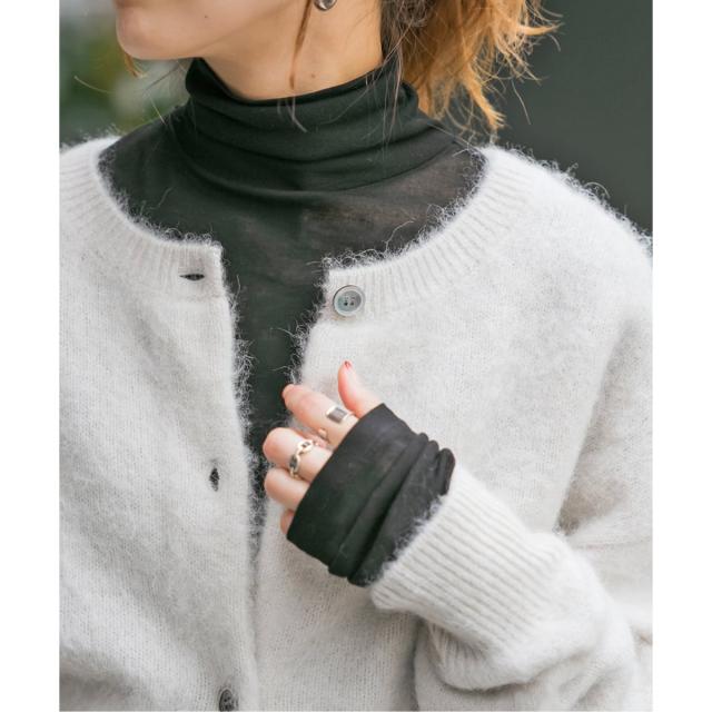 スピック＆スパン（Spick and Span）/《追加》シアーハイネックプルオーバー