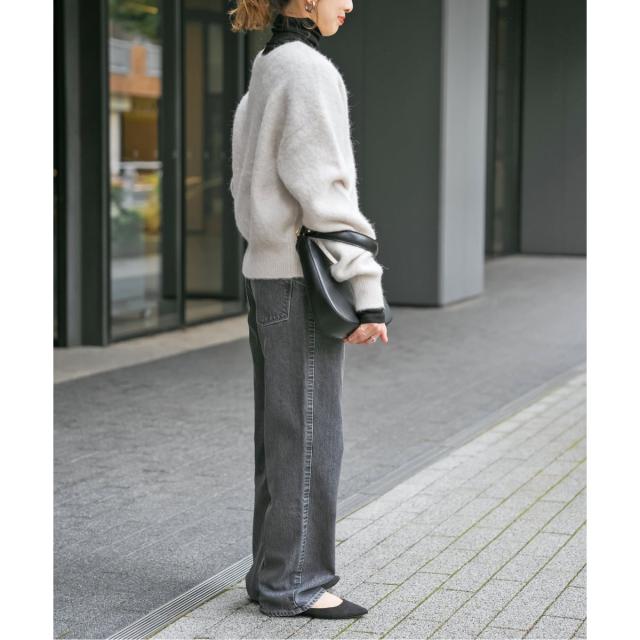 スピック＆スパン（Spick and Span）/《追加》シアーハイネックプルオーバー