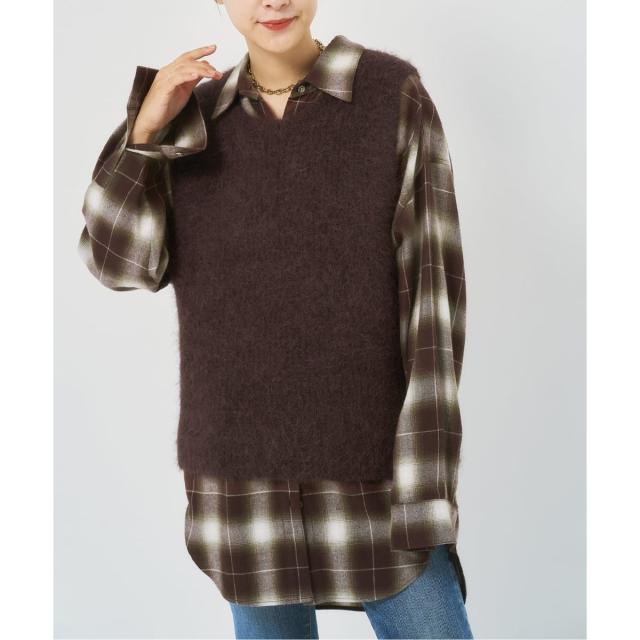 スピック＆スパン（Spick and Span）/アルパカ混ニットベスト