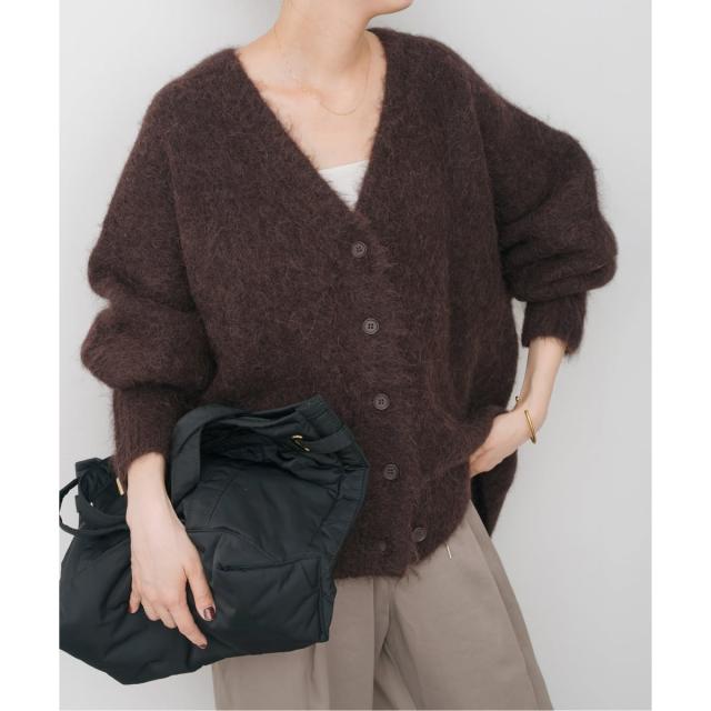 アルパカ混ニットベスト ベージュ 新品未使用 スピックアンドスパン