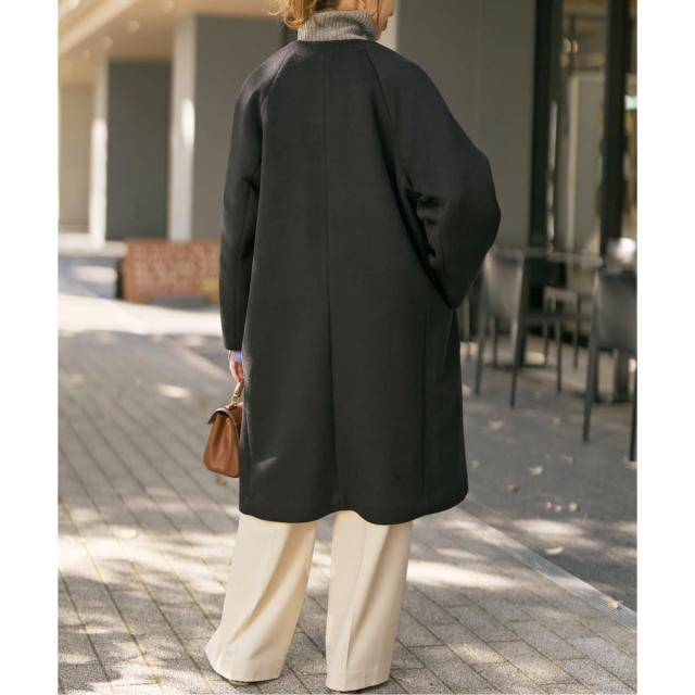 スピック＆スパン（Spick and Span）/S160ビーバーノーカラーコートの