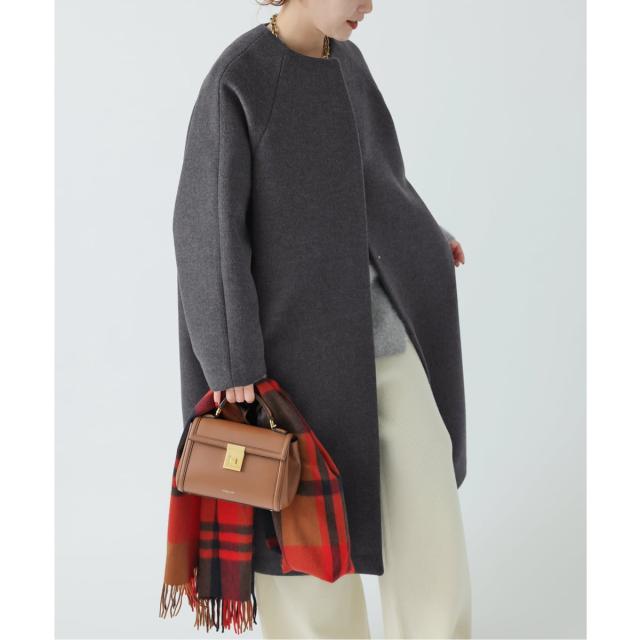 スピック＆スパン（Spick and Span）/S160ビーバーノーカラーコートの