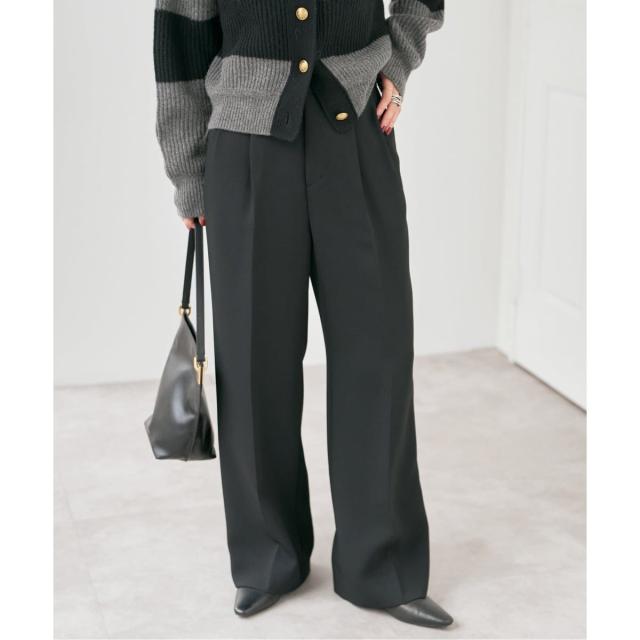 スピック＆スパン（Spick and Span）/TRタックストレートパンツ