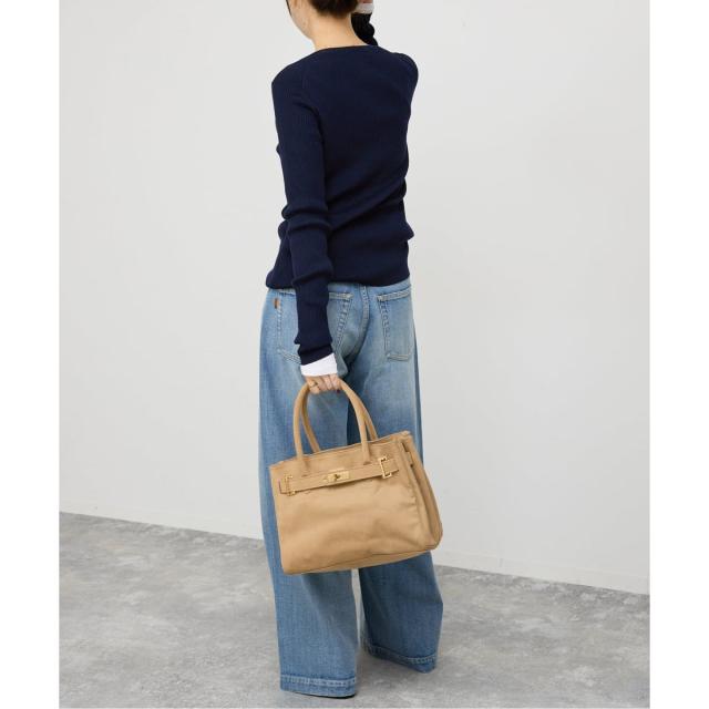 スピック＆スパン（Spick and Span）/《手洗い可》18Gヘンリーネックプルオーバー