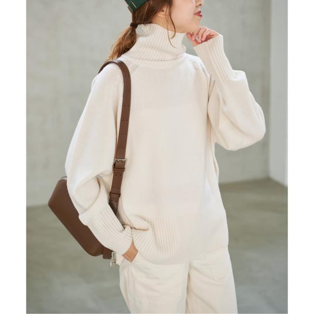 スピック＆スパン（Spick and Span）/ウールカシミヤ ラグランタートル