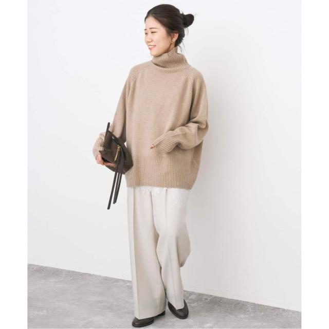 スピック＆スパン（Spick and Span）/ウールカシミヤ ラグランタートル