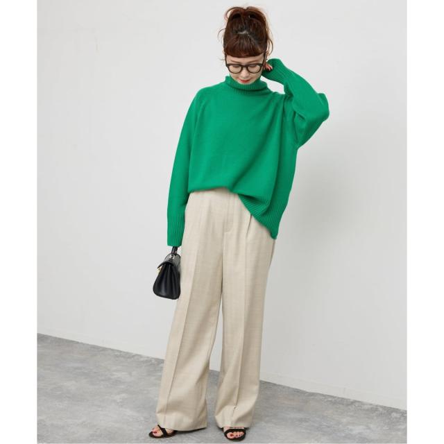 スピック＆スパン（Spick and Span）/ウールカシミヤ ラグランタートル