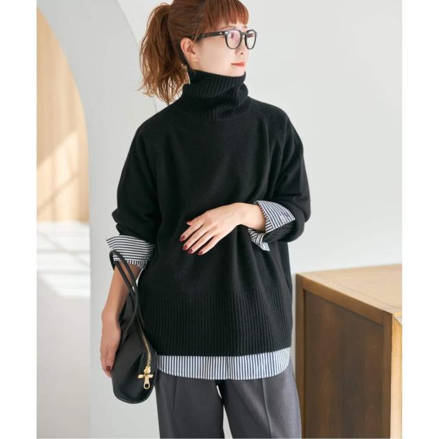 スピック＆スパン（Spick and Span）/ウールカシミヤ ラグランタートル