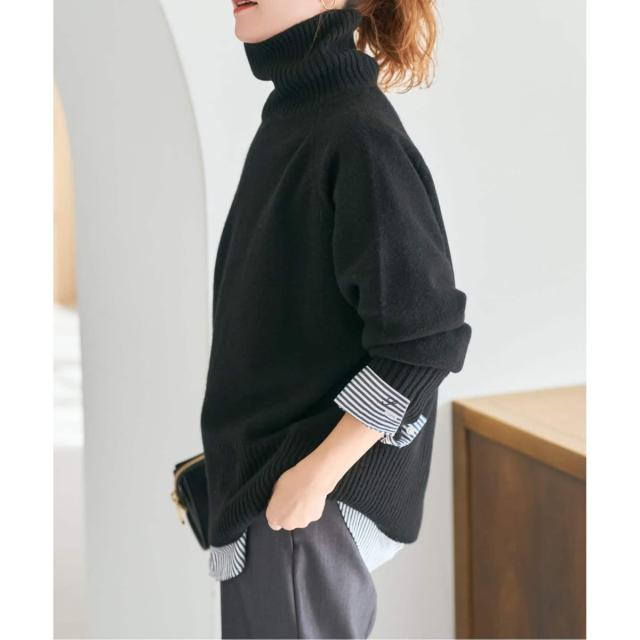 スピック＆スパン（Spick and Span）/ウールカシミヤ ラグランタートル