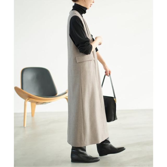 スピック＆スパン（Spick and Span）/《手洗い可 / 追加》18Gタートルネックプルオーバー