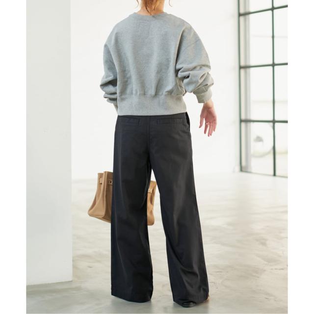 スピック＆スパン（Spick and Span）/《追加》コットンレーヨンドロストフレアパンツ