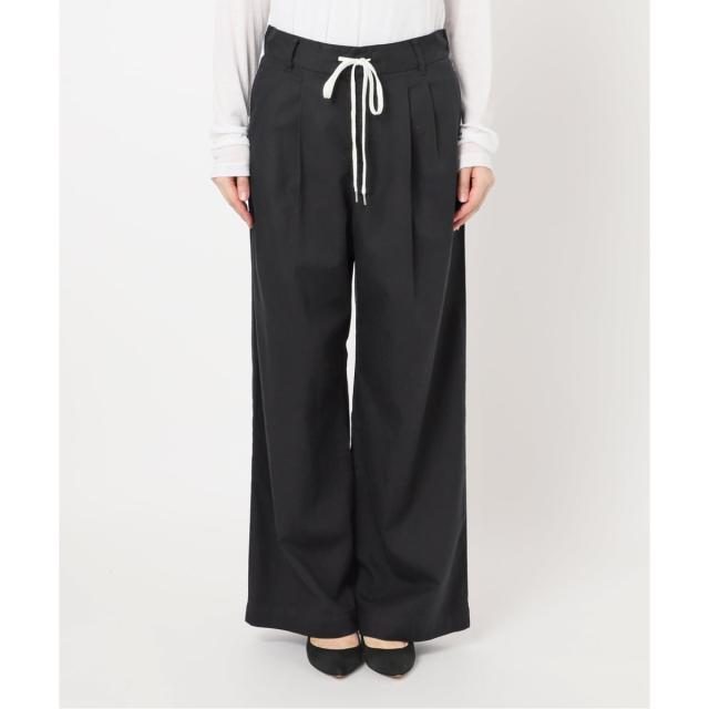 スピック＆スパン（Spick and Span）/《追加》コットンレーヨンドロストフレアパンツ