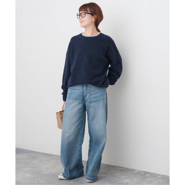 スピック＆スパン（Spick and Span）/《追加》ロゴインターシャニット