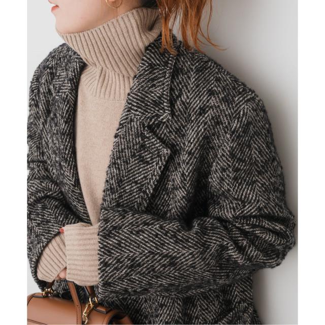 Spick & Span ヘリンボンツイードジャコット Spick & Span ヘリンボンツイードジャコット 【公式通販】