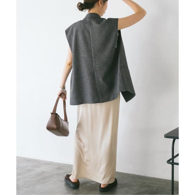 スピック＆スパン（Spick and Span）/《追加》メランジダブルブレストジレ