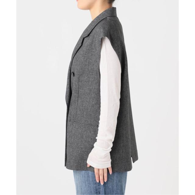 スピック＆スパン（Spick and Span）/《追加》メランジダブルブレストジレ