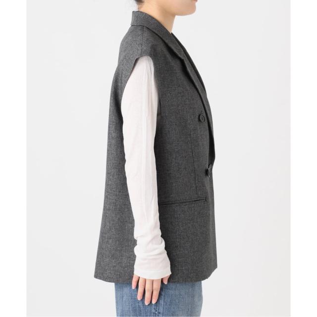 スピック＆スパン（Spick and Span）/《追加》メランジダブルブレストジレ