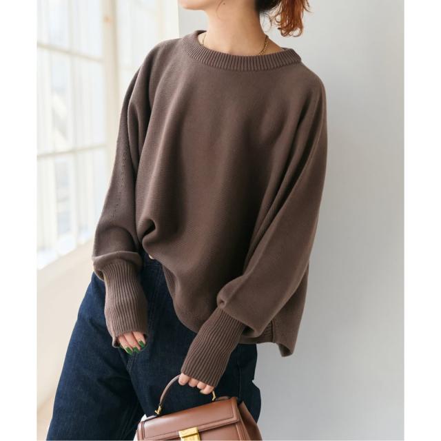 スピック＆スパン（Spick and Span）/《追加2》バルキーヤーンドルマンロングリブニット