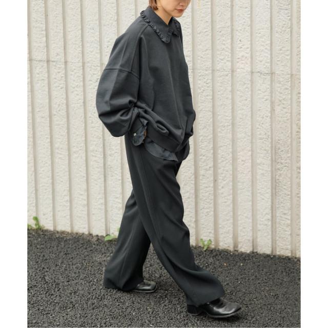 スピック＆スパン（Spick and Span）/《追加2》フリルカラーブラウス