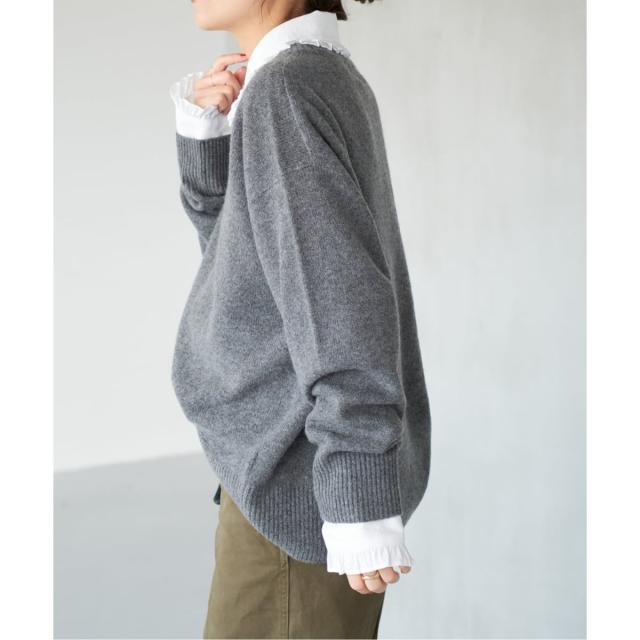 スピック＆スパン（Spick and Span）/《追加2》フリルカラーブラウス