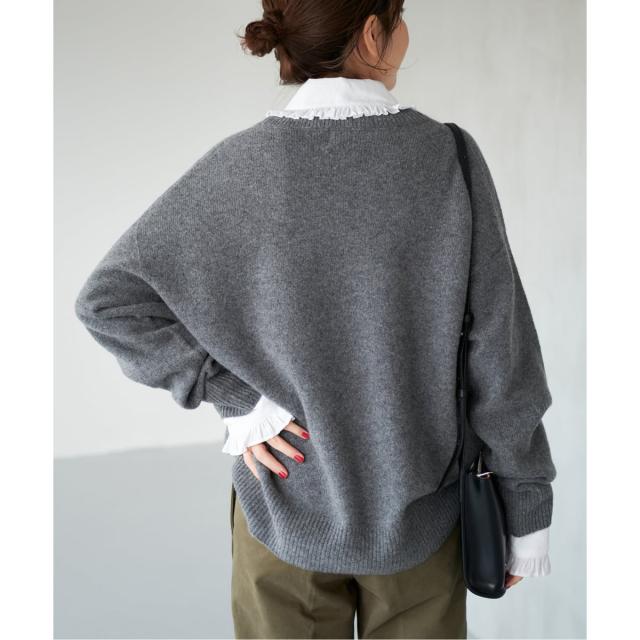 スピック＆スパン（Spick and Span）/《追加2》フリルカラーブラウス