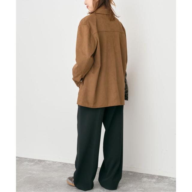 スピック＆スパン（Spick and Span）/《追加2》ダブルクロスツータックパンツ