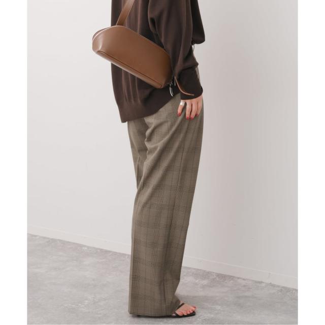 スピック＆スパン（Spick and Span）/《追加》ウォッシャブルチェックストレッチパンツ