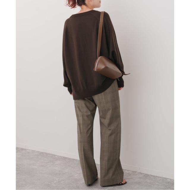 スピック＆スパン（Spick and Span）/《追加》ウォッシャブルチェックストレッチパンツ