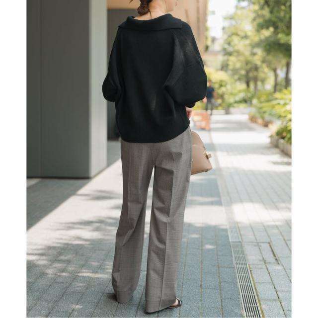 スピック＆スパン（Spick and Span）/《追加》ウォッシャブルチェックストレッチパンツ