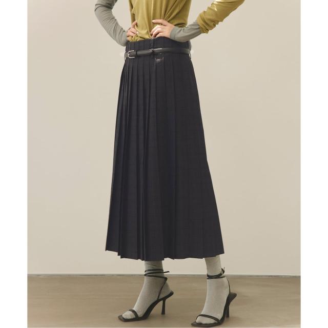 スピック＆スパン（Spick and Span）/Glyph Pleated Skirt