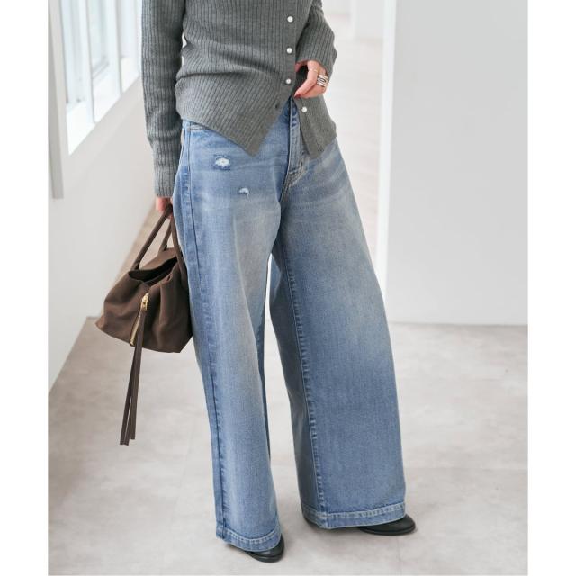 スピック＆スパン（Spick and Span）/《追加3》 5 1/2 BAGGY DENIM