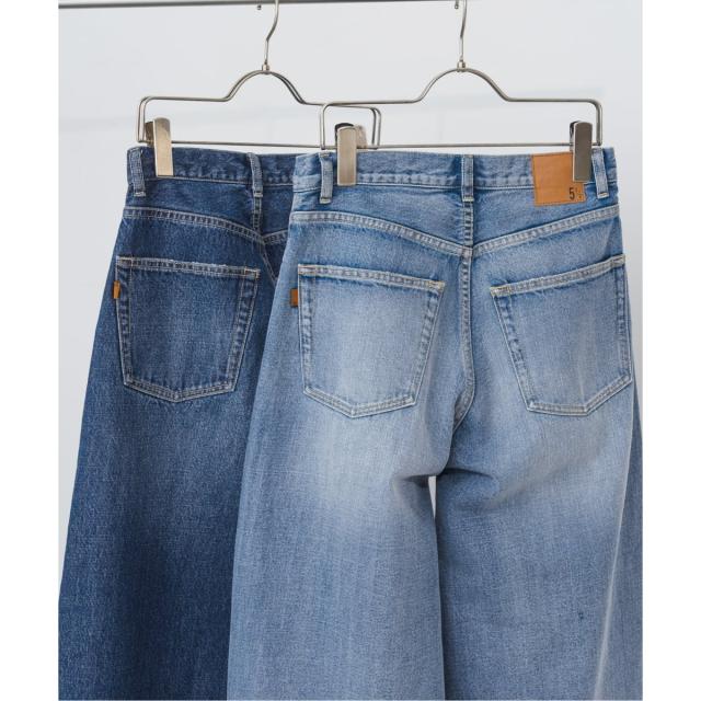 スピック＆スパン（Spick and Span）/《追加3》 5 1/2 BAGGY DENIM
