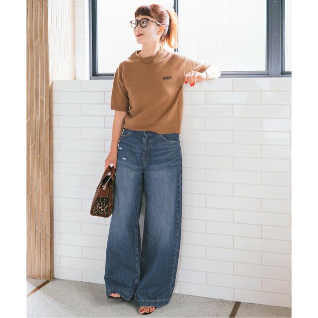 スピック＆スパン（Spick and Span）/《追加3》 5 1/2 BAGGY DENIM